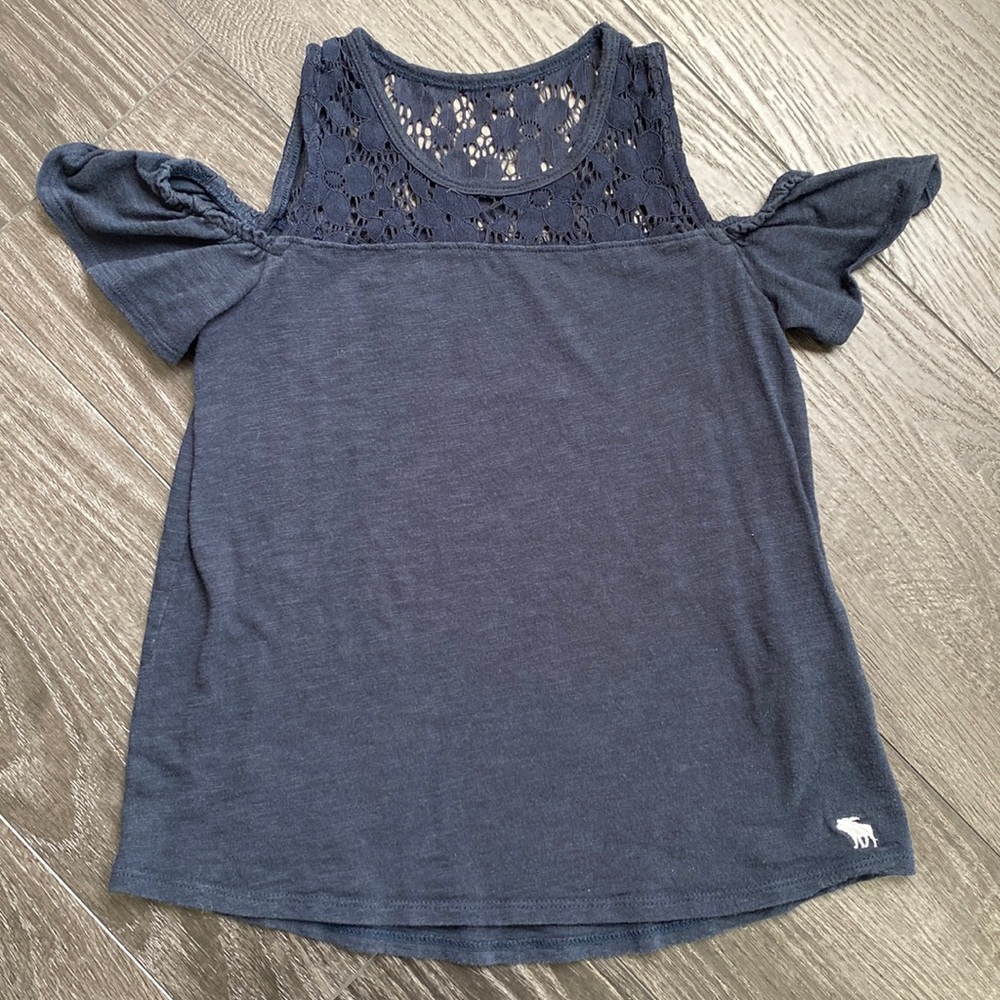 Girls Abercrombie Kids Cold Shoulder Top